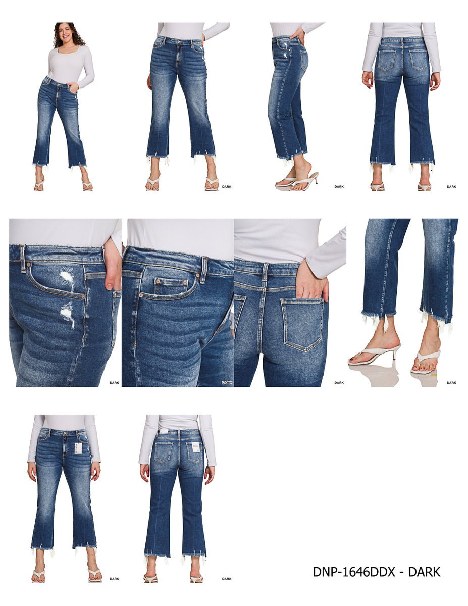 Cropped Elegance Jean - Roaming Gypsy Boutique