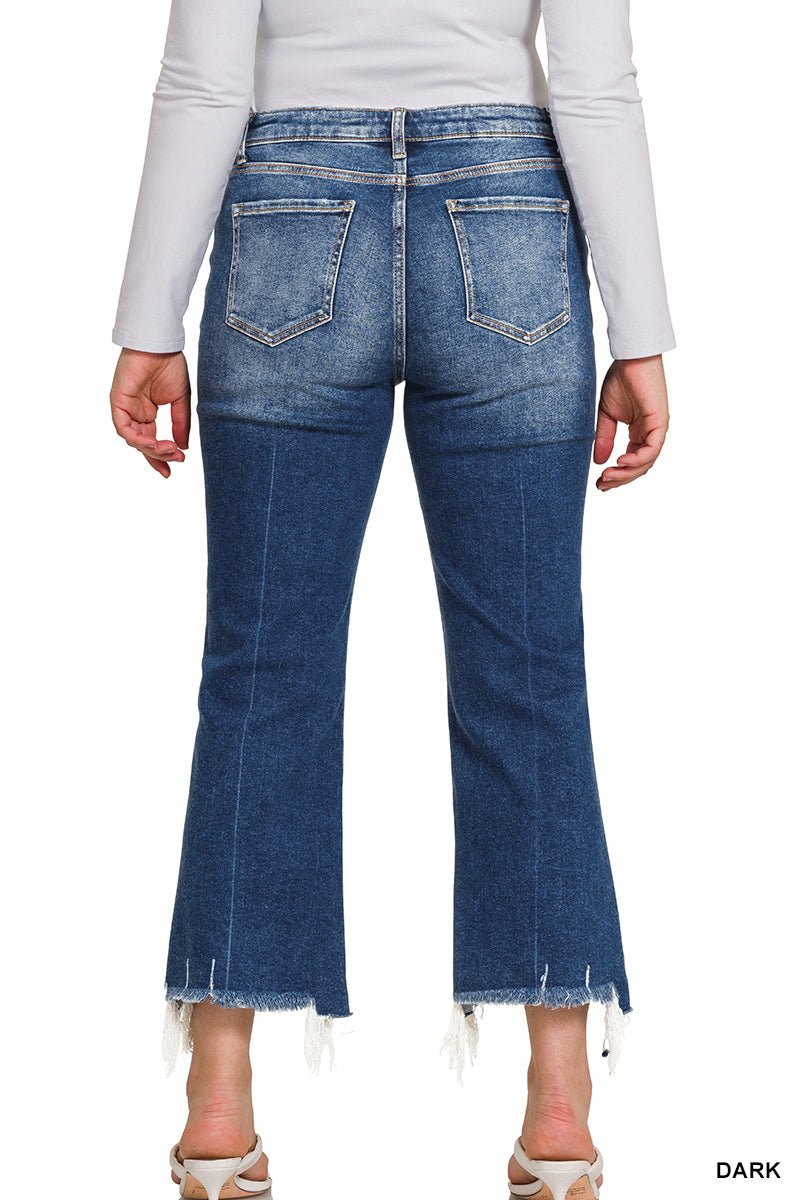 Cropped Elegance Jean - Roaming Gypsy Boutique