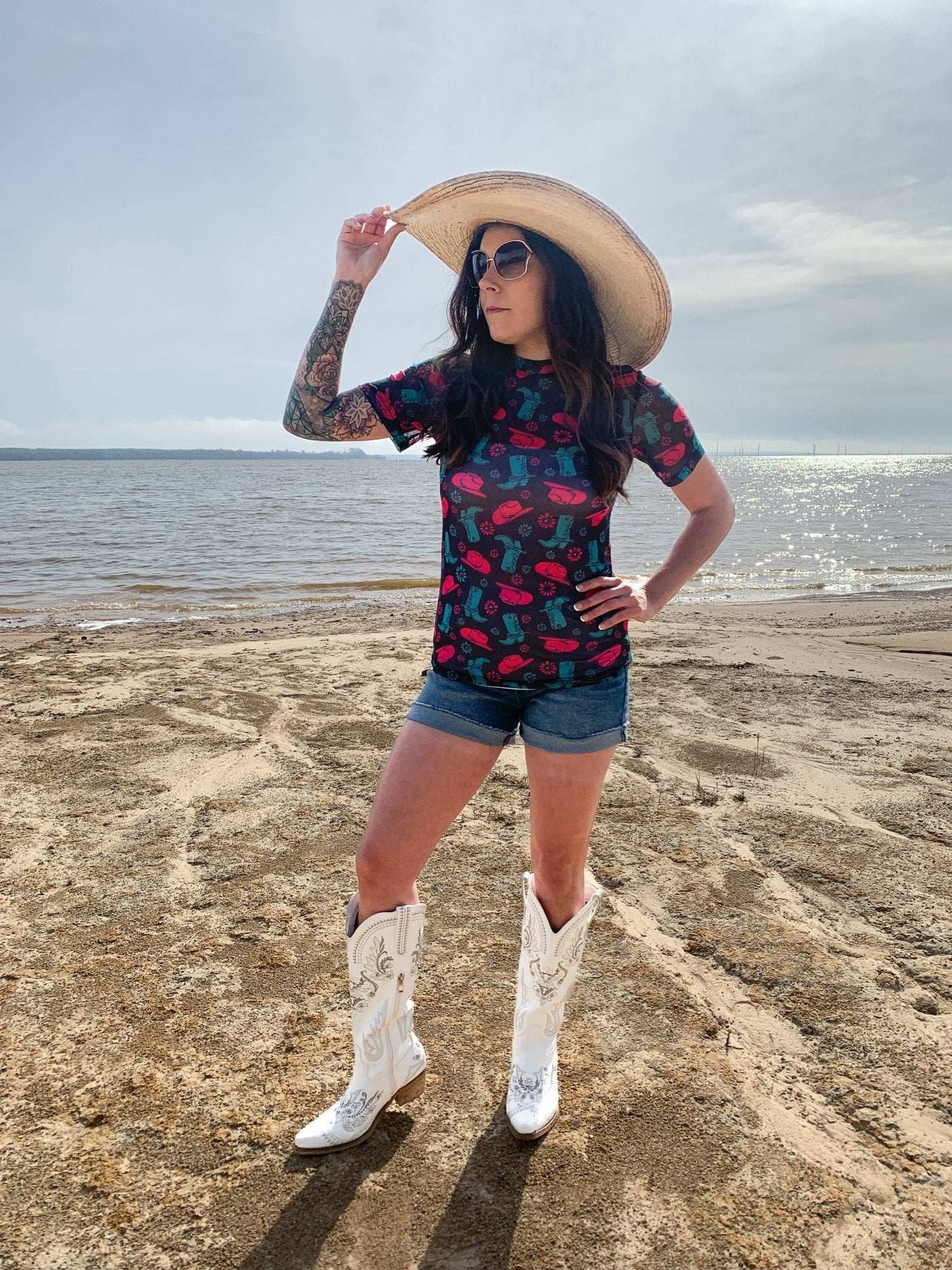 Curvy Dancehall Diva Mesh Top - Roaming Gypsy Boutique