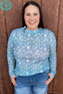 Curvy Keeper of the Stars Mesh Top - Roaming Gypsy Boutique