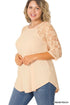 Curvy Lace Lover Top - Roaming Gypsy Boutique