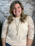 Curvy Lace Lover Top - Roaming Gypsy Boutique