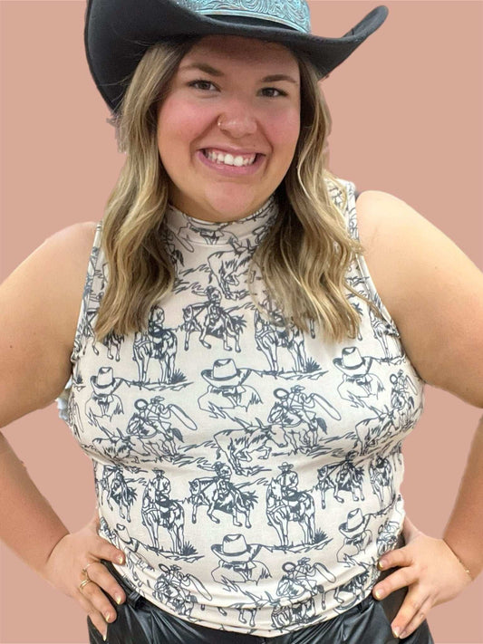 Curvy Saddle Slack Tank - Roaming Gypsy Boutique