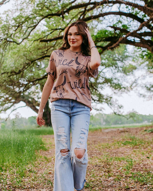 Curvy Wild West Top - Roaming Gypsy Boutique
