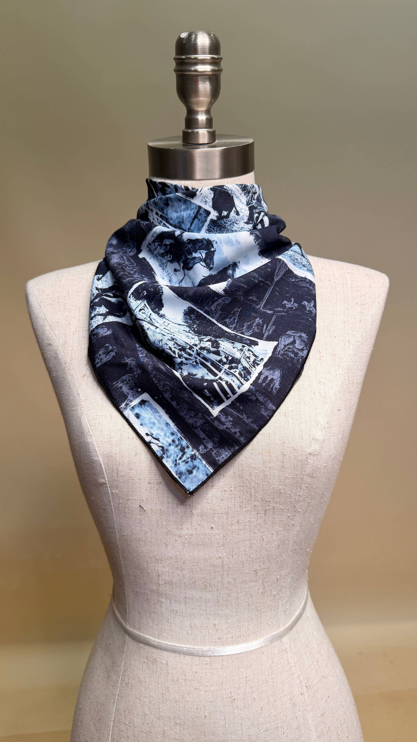 Blackout Wild Rag 28x28