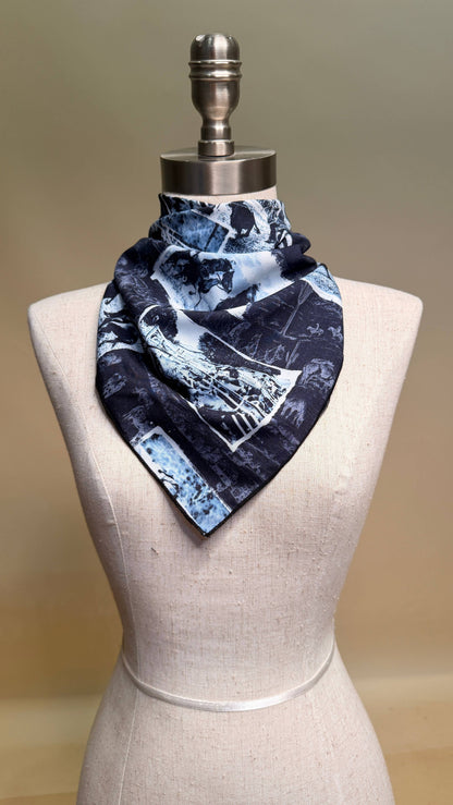 Blackout Wild Rag 28x28