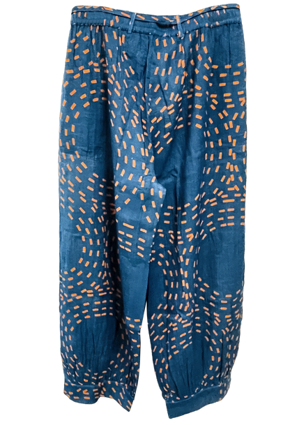 Boho Cross Linen Pants