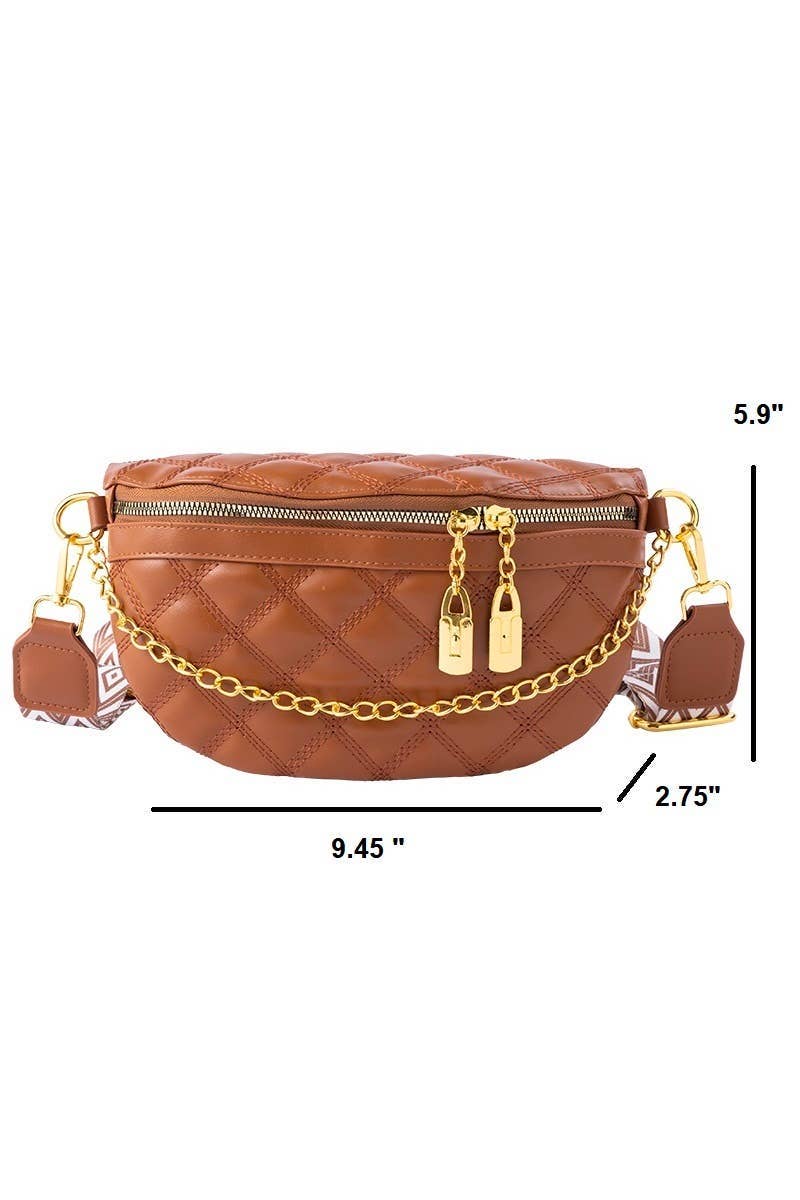 Quilted Crossbody Bum Bag