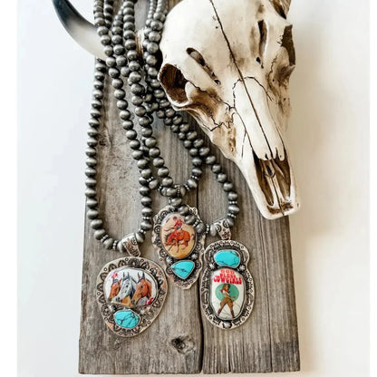 Western Pendant Necklace