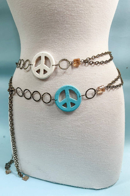 Hippie Nikkie Peace Belt