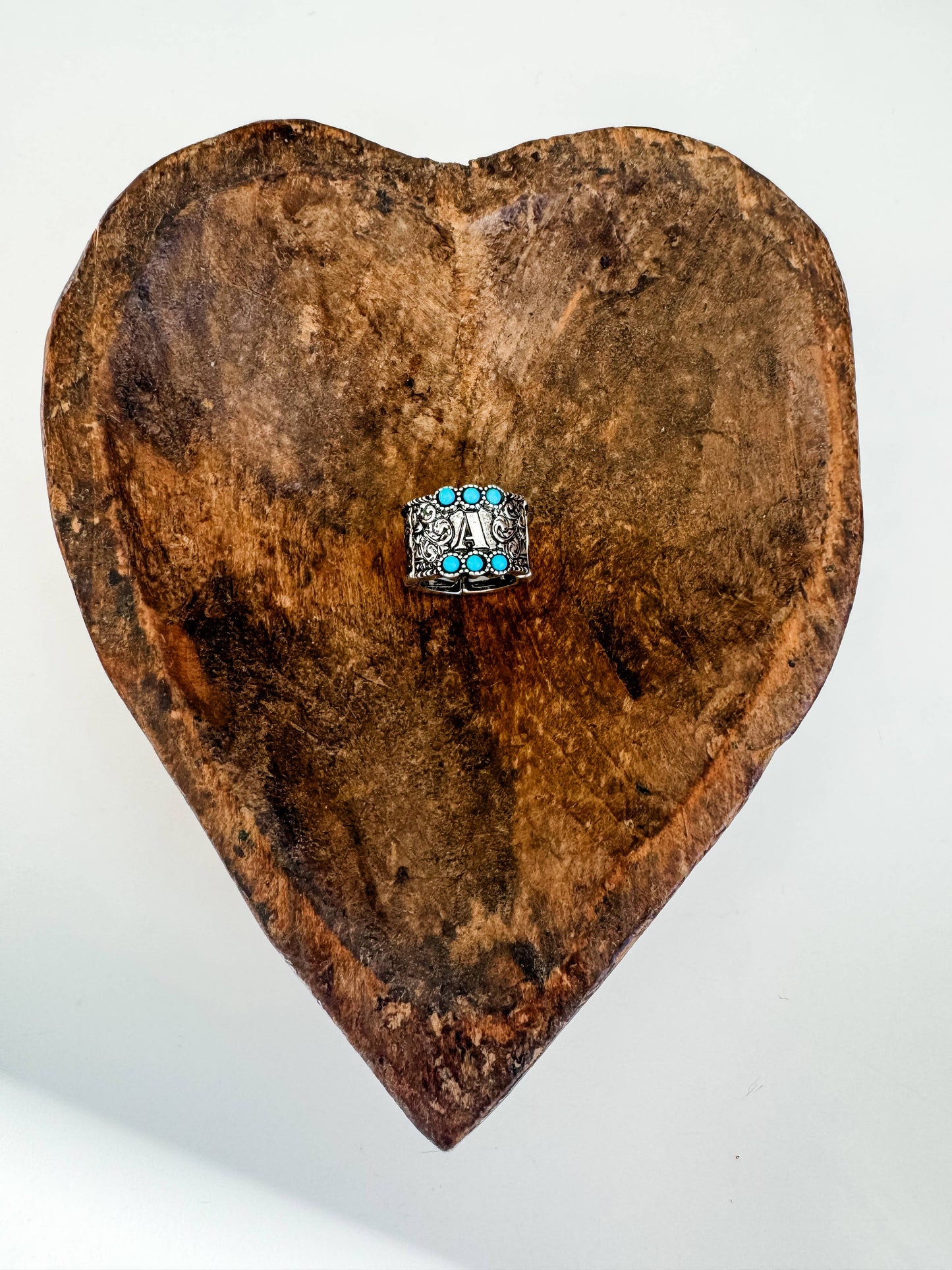 Western Envy Initial Stretch Ring