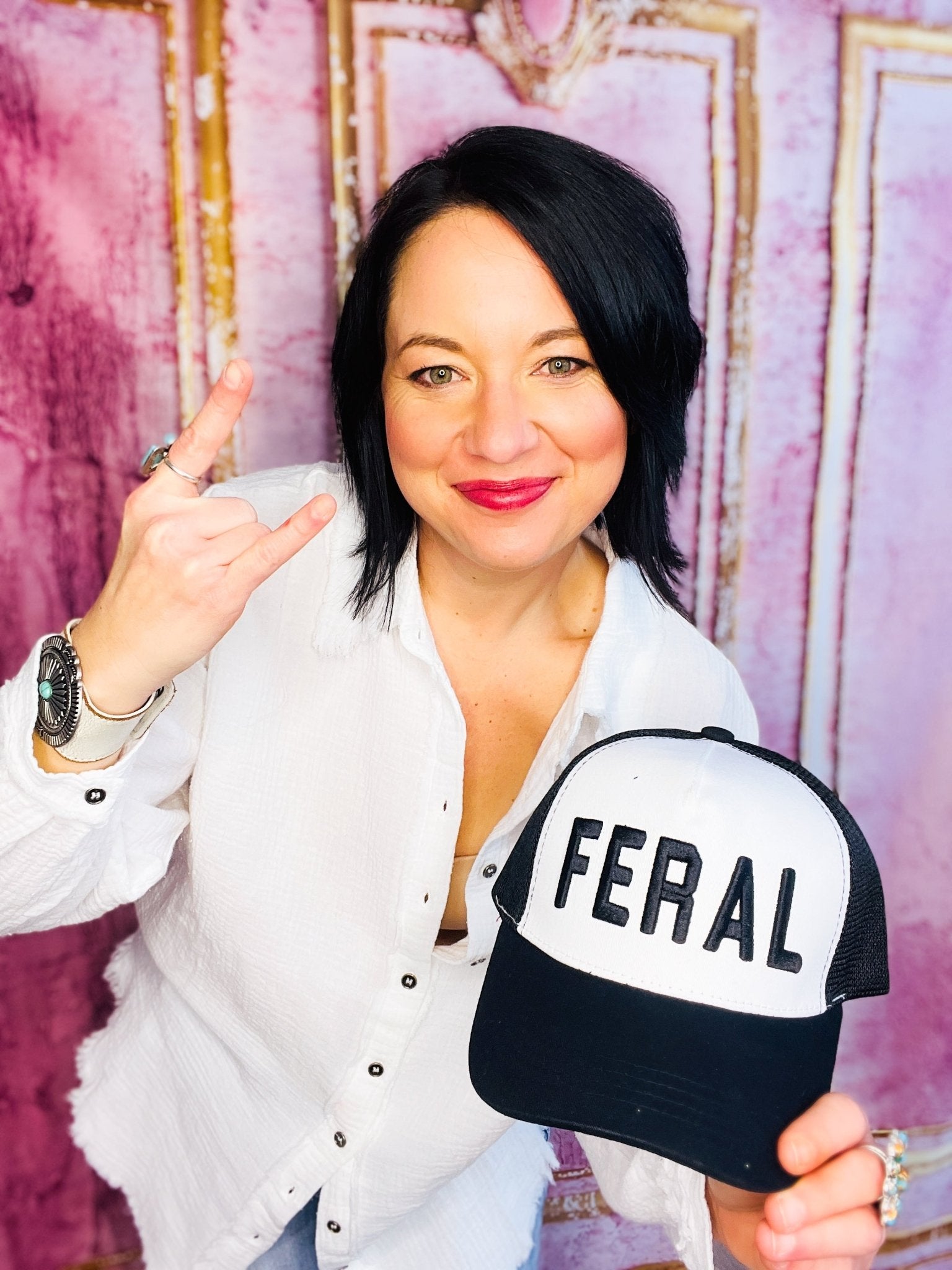 DARLIN & FERAL Trucker Hat - Roaming Gypsy Boutique