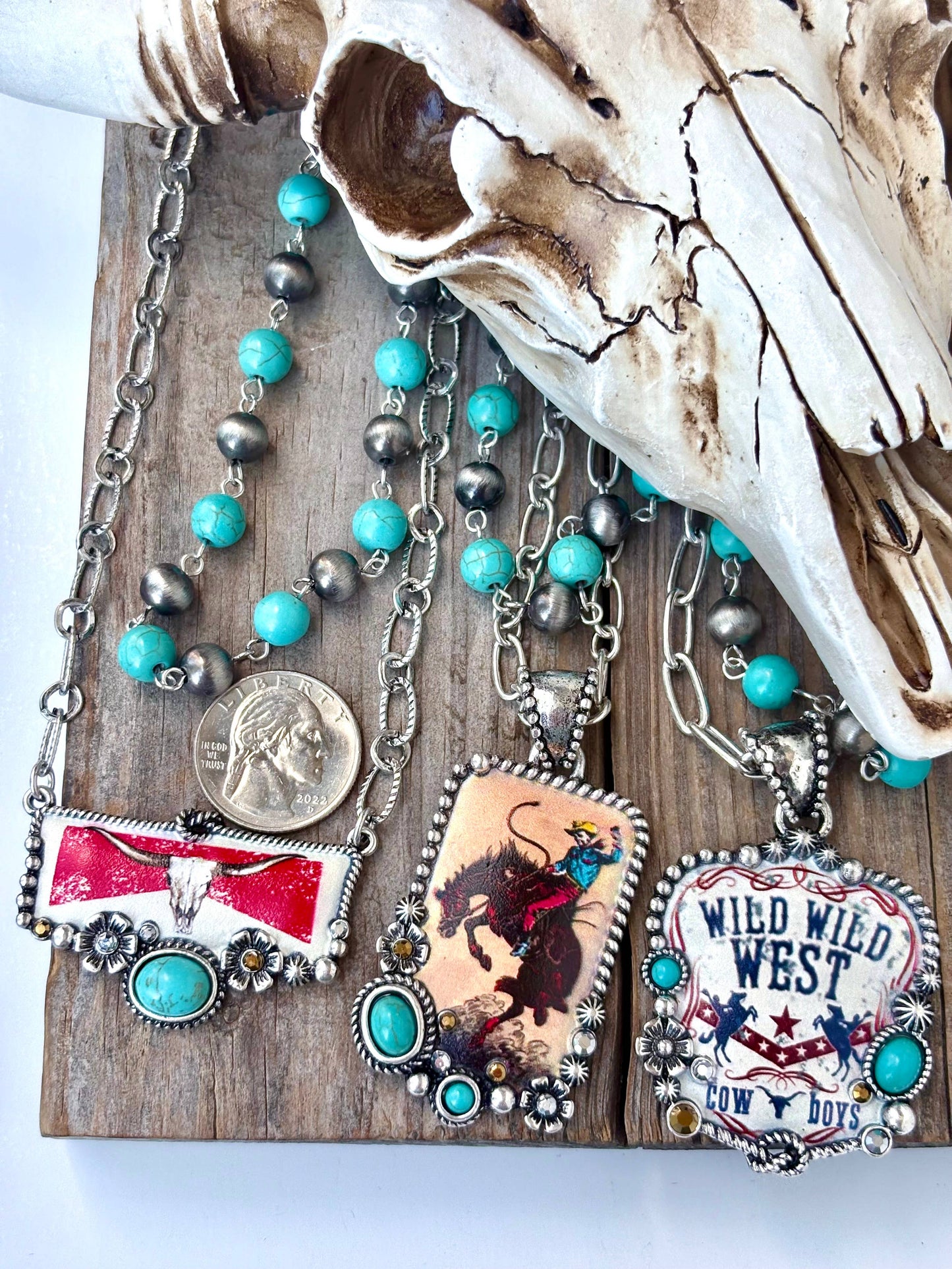 Wild West Pendant Necklaces