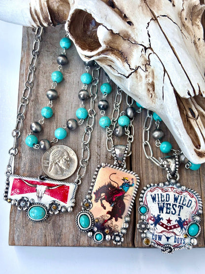 Wild West Pendant Necklaces