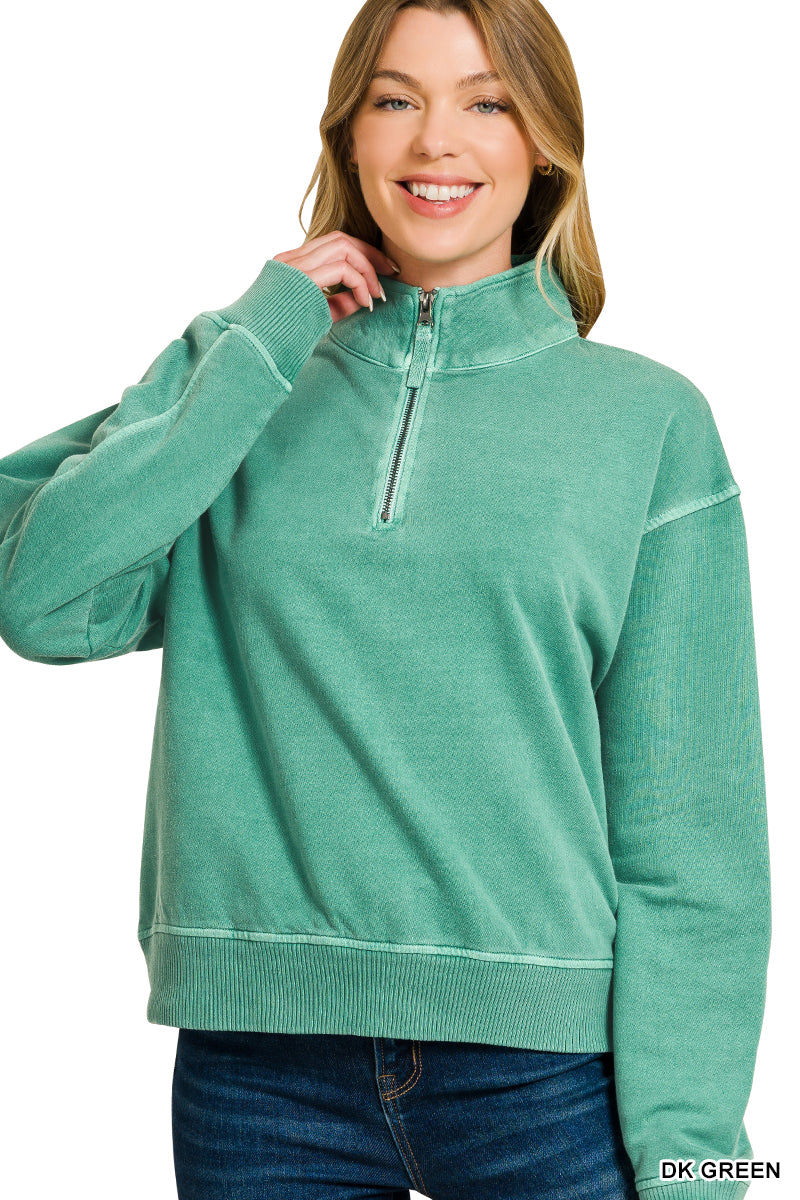 Gypsy Mineral Zip Pullover