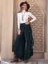 Doc Holiday Velvet Ruffle Pant - Roaming Gypsy Boutique