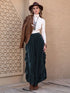 Doc Holiday Velvet Ruffle Pant - Roaming Gypsy Boutique