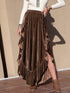 Doc Holiday Velvet Ruffle Pant - Roaming Gypsy Boutique