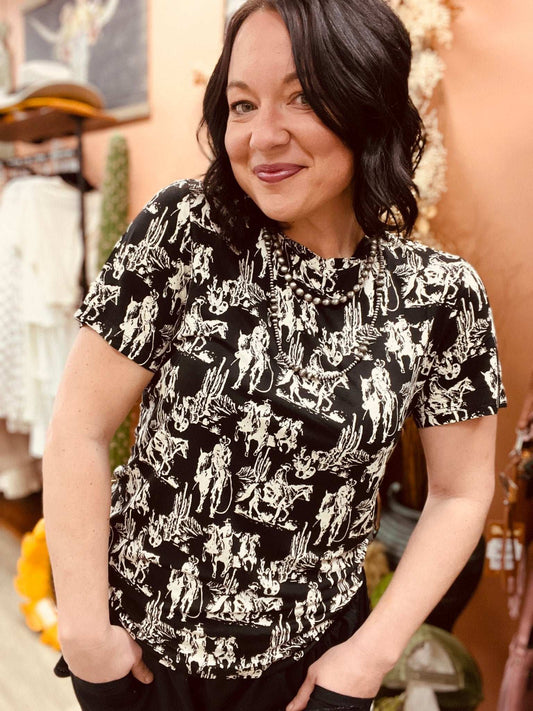 Dusky Desert Tee - Roaming Gypsy Boutique