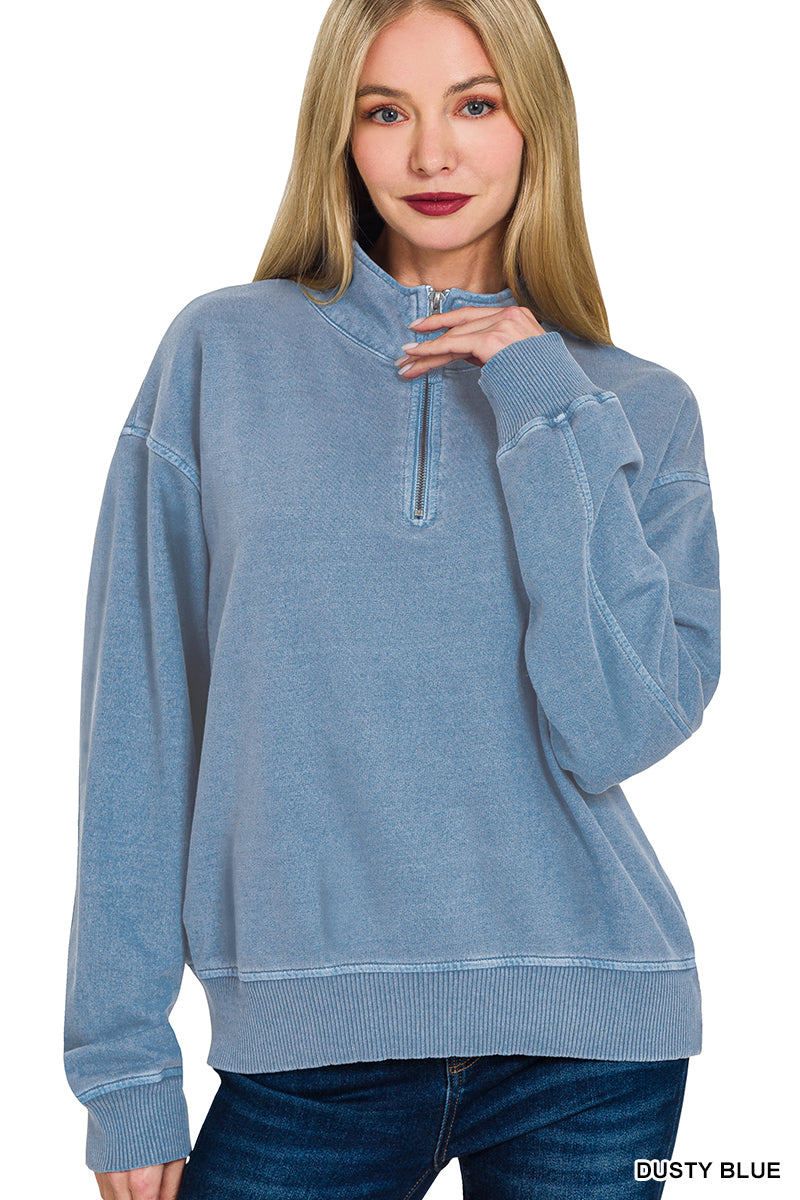 Gypsy Mineral Zip Pullover