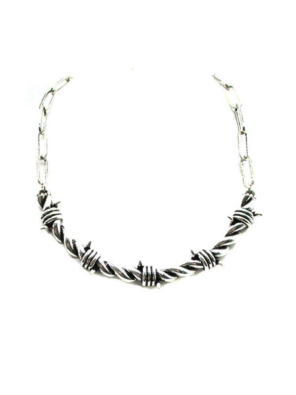 Mega Link Western Paperclip Necklaces