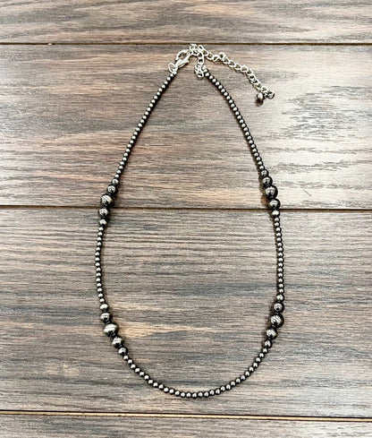 4 Set Western Pearl Bead Necklace