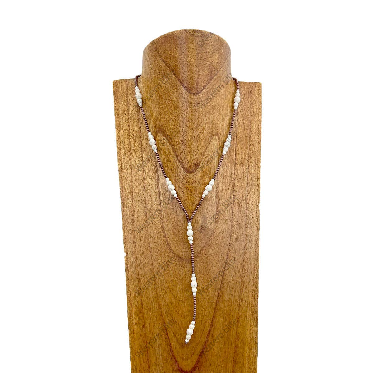 Westy Gal Faux Lariat Necklace