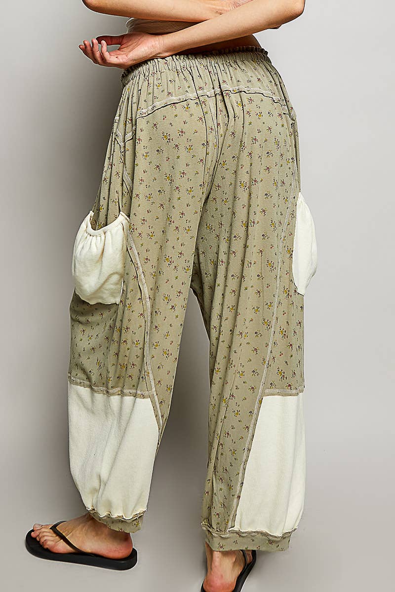 Floral Love in Sage Pants