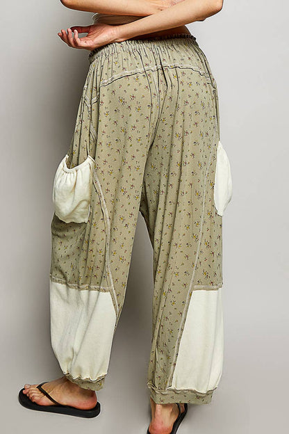 Floral Love in Sage Pants