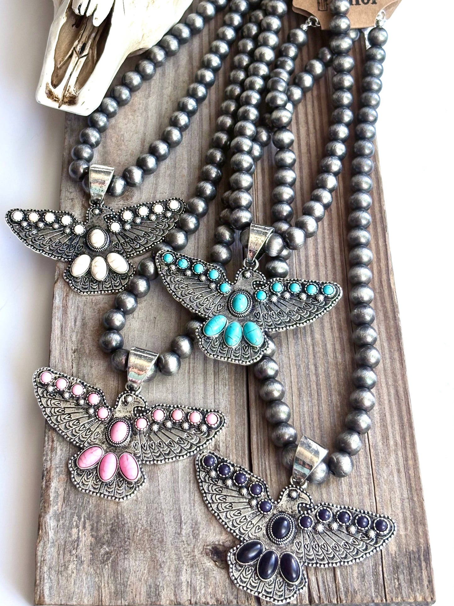 Thunderbird Pendant Necklace