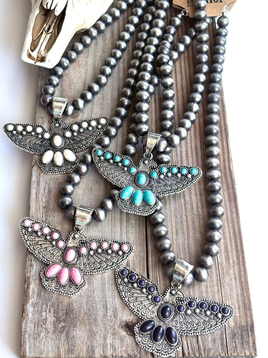Thunderbird Pendant Necklace