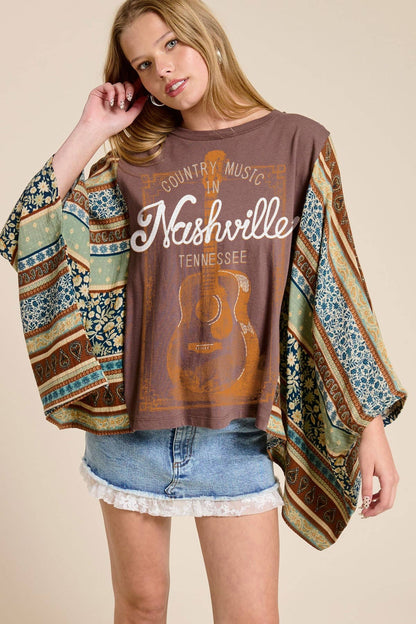 Nashville Boho Kantha Top