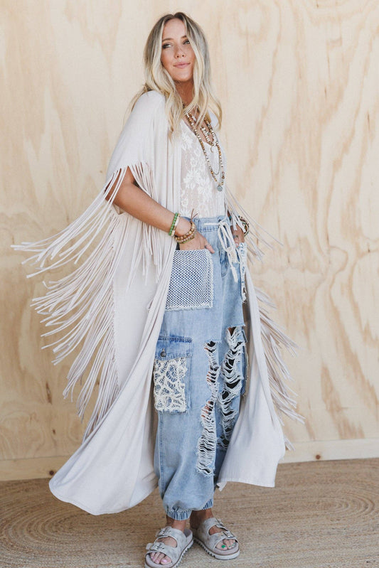 Western Oat Fringe Duster