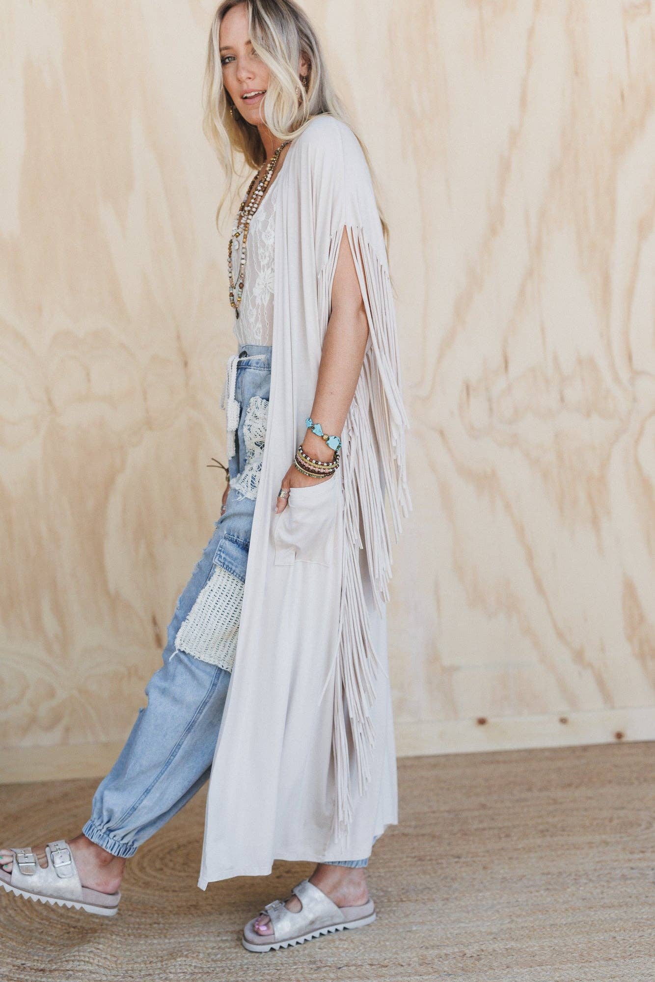 Western Oat Fringe Duster