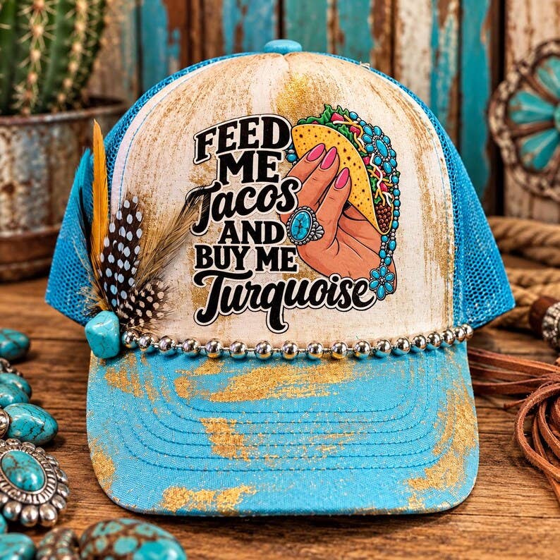 Feed Me Tacos Trucker Hat