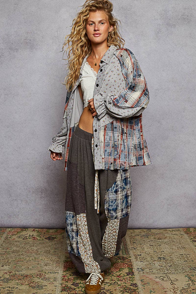 Flannel & Fancy Button Down