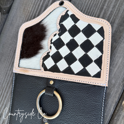 Checkered Wild Rag Scarf Hanger