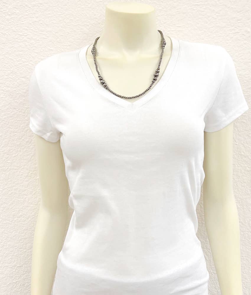 4 Set Western Pearl Bead Necklace