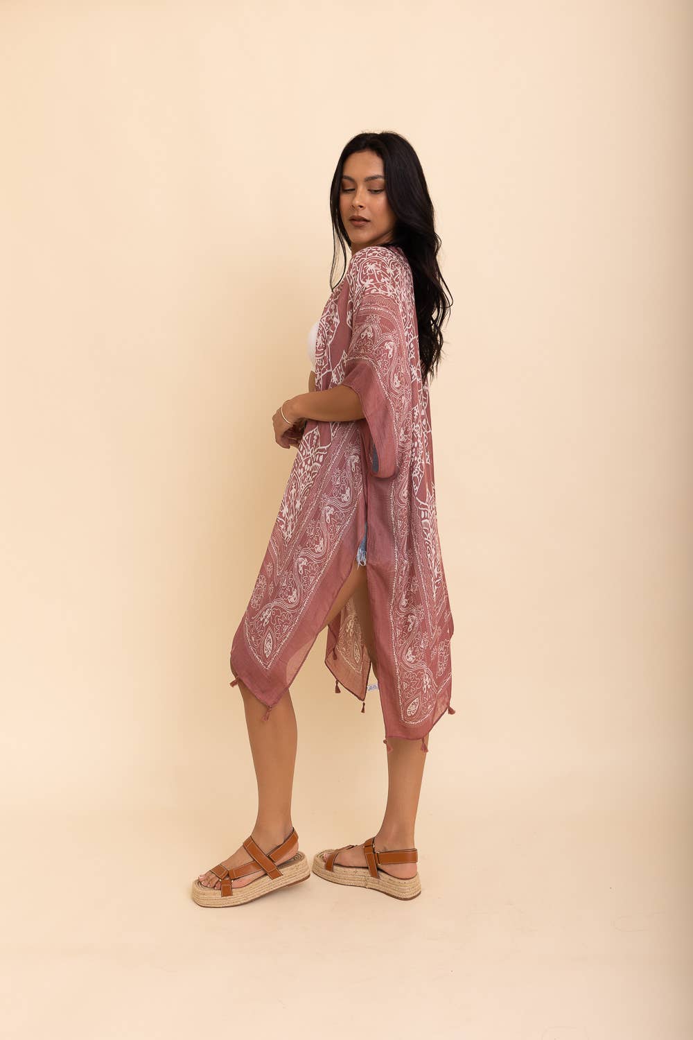 Festival Ready : Roseclay Kimono - Roaming Gypsy Boutique