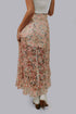 Floral Paisley Maxi Skort - Roaming Gypsy Boutique