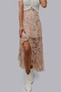 Floral Paisley Maxi Skort - Roaming Gypsy Boutique