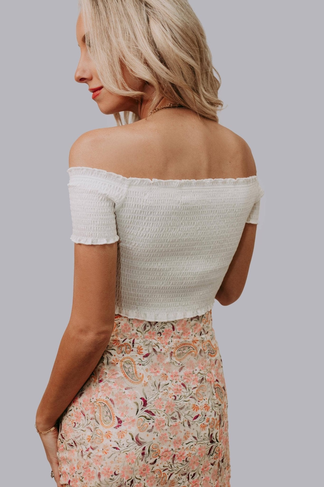 Floral Paisley Maxi Skort - Roaming Gypsy Boutique