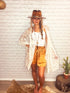 Gold Rush Satin Dreams Shorts - Roaming Gypsy Boutique