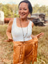 Gold Rush Satin Dreams Shorts - Roaming Gypsy Boutique