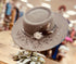 Greyed Glass Widebrim - Roaming Gypsy Boutique