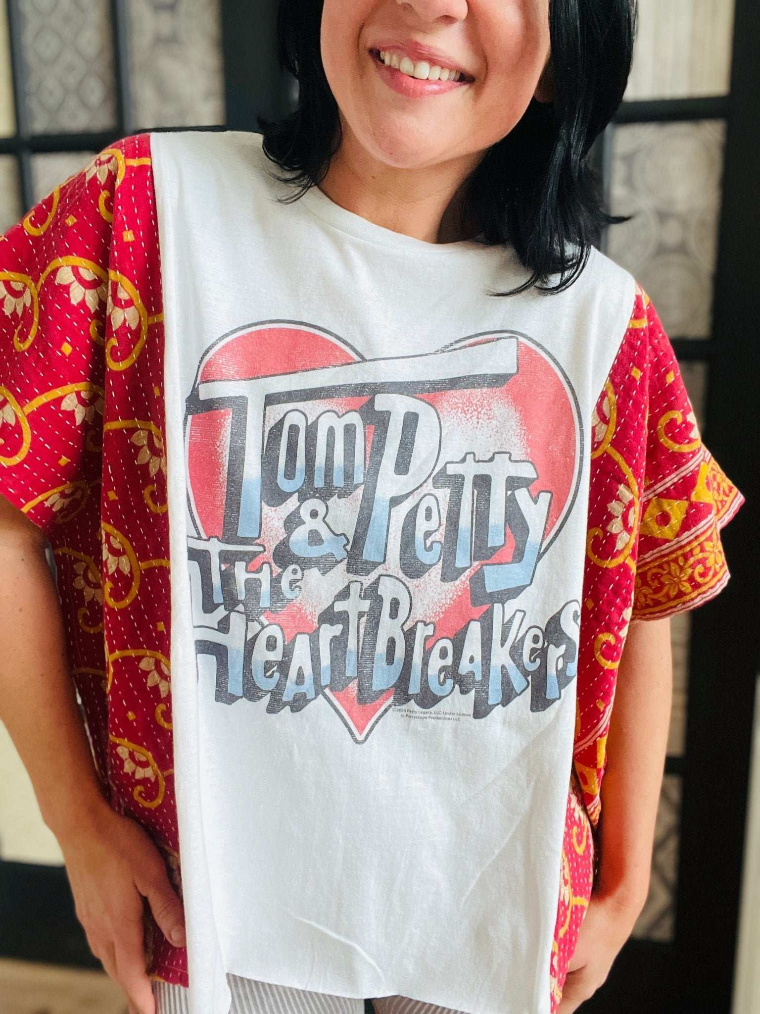 Gypsy Kantha Rocker Tees 2 - Roaming Gypsy Boutique