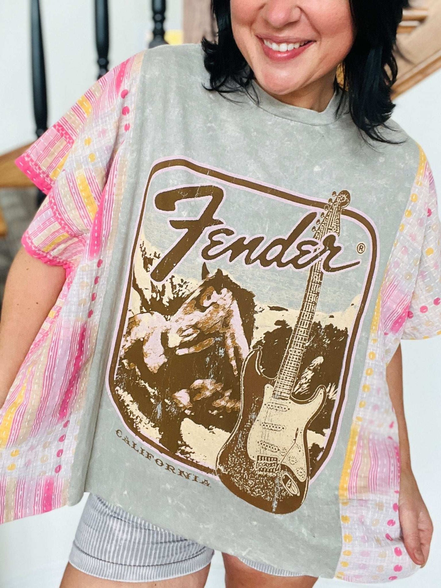 Gypsy Kantha Rocker Tees 2 - Roaming Gypsy Boutique