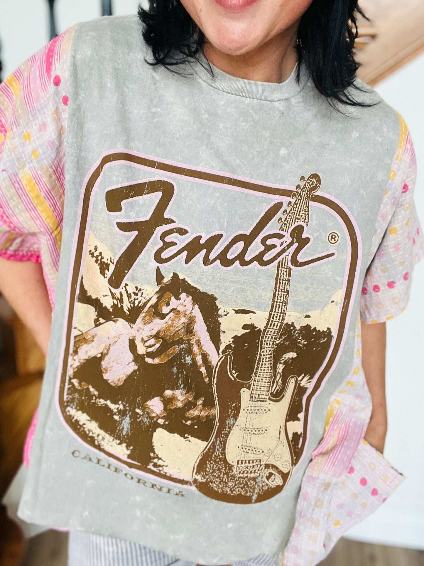 Gypsy Kantha Rocker Tees 2 - Roaming Gypsy Boutique
