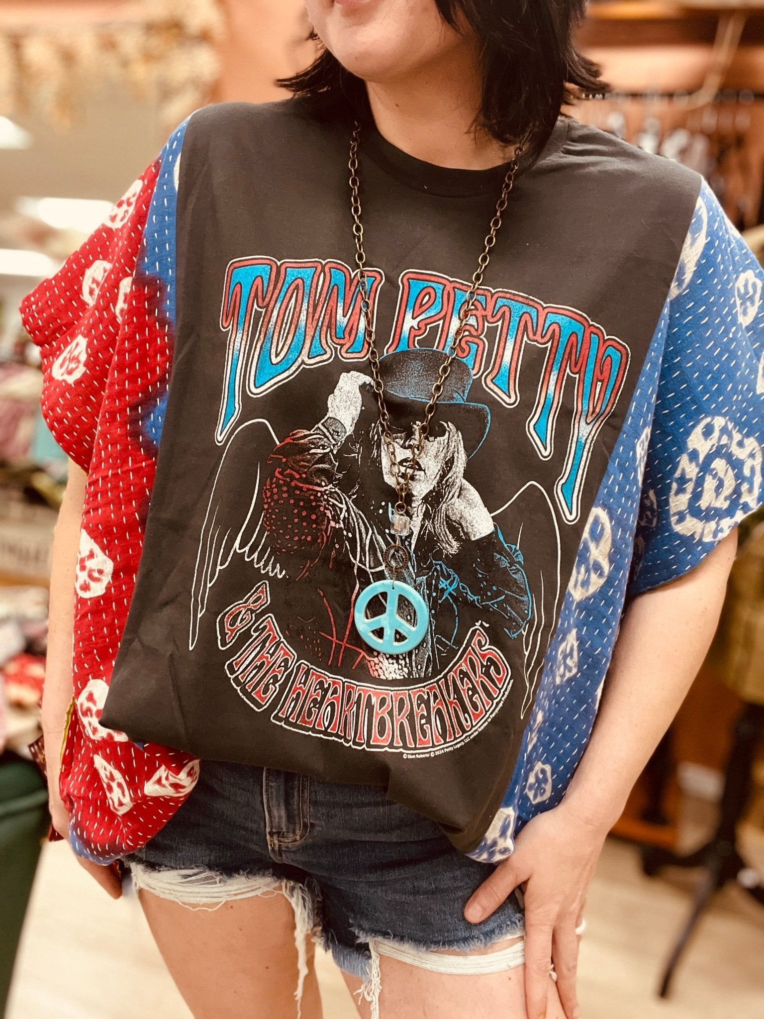 Gypsy Kantha Rocker Tees - Roaming Gypsy Boutique