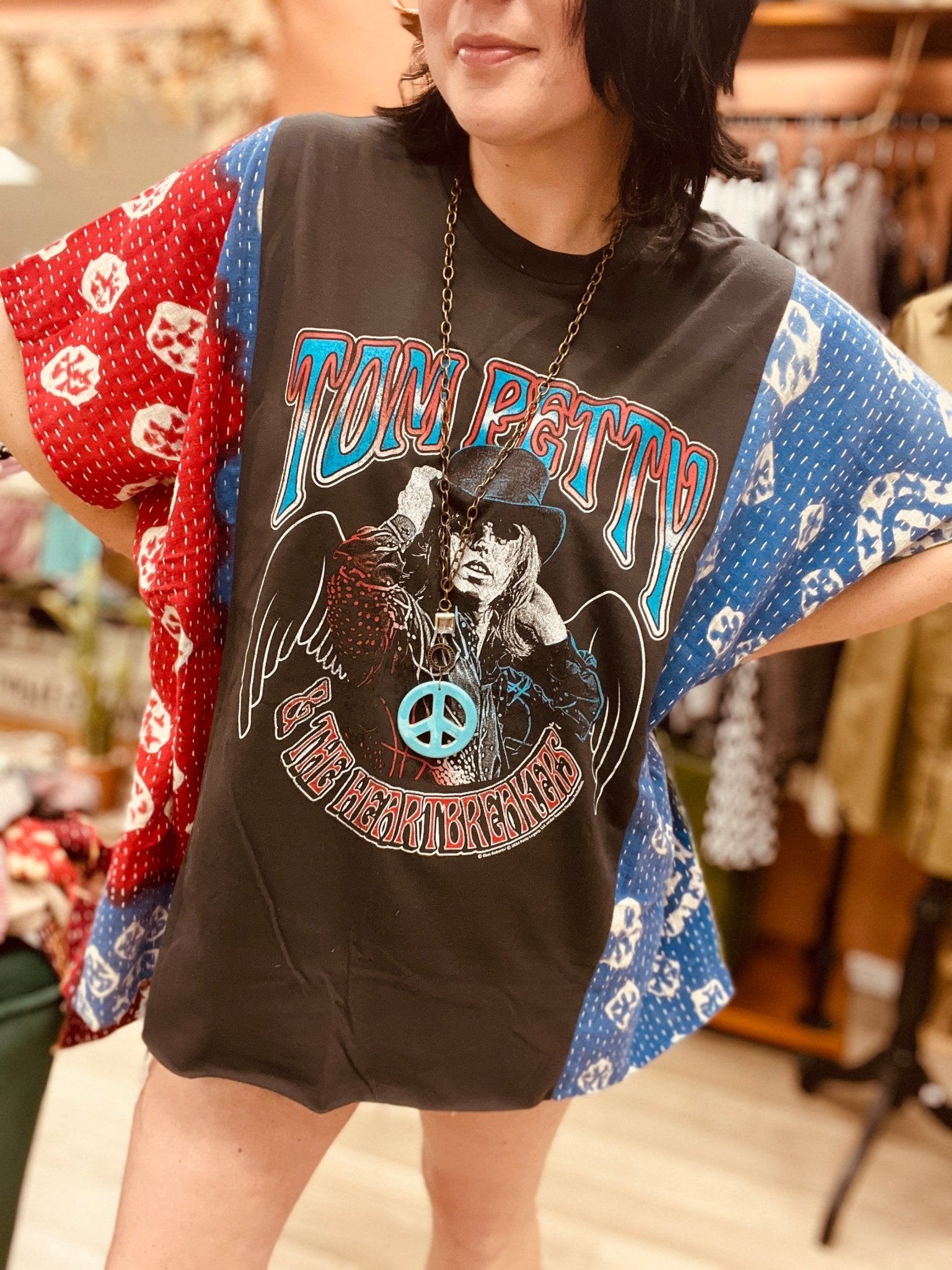 Gypsy Kantha Rocker Tees - Roaming Gypsy Boutique